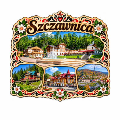 Szczawnica, magnes z Pienin, Pieniny, magnes na lodówkę, góralskie